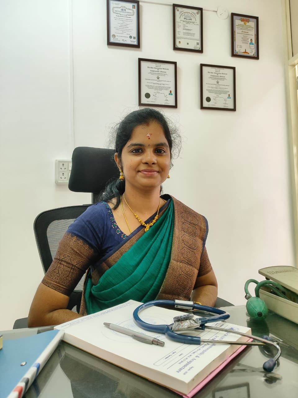 Dr. Ramya P — Homoeopath & Acupuncturist, Tambaram Chennai